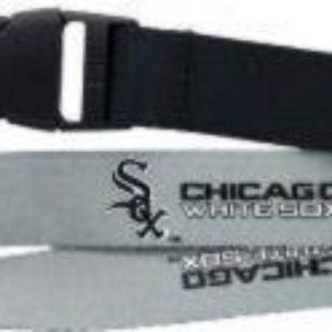 MLB Chicago White Sox Reversible Lanyard Keychain